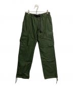 GRAMICCIグラミチ）の古着「BACK SATIN CARGO PANTS」｜オリーブ