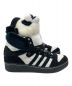 中古・古着 adidas (アディダス) JEREMY SCOTT (ジェレミースコット) スニーカー JS PANDA BEAR ホワイト×ブラック サイズ:27：12800円