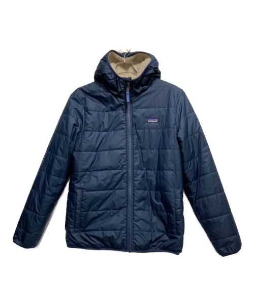 Patagonia（パタゴニア）Patagonia (パタゴニア) キッズ・リバーシブル・レディ・フレディ・フーディ ネイビー サイズ:XXLの古着・服飾アイテム