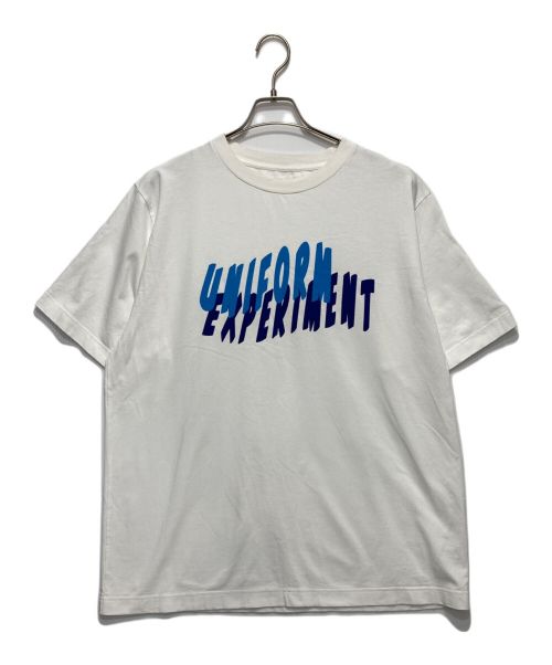 uniform experiment（ユニフォームエクスペリメント）uniform experiment (ユニフォームエクスペリメント) プリントTシャツ ホワイト サイズ:4の古着・服飾アイテム