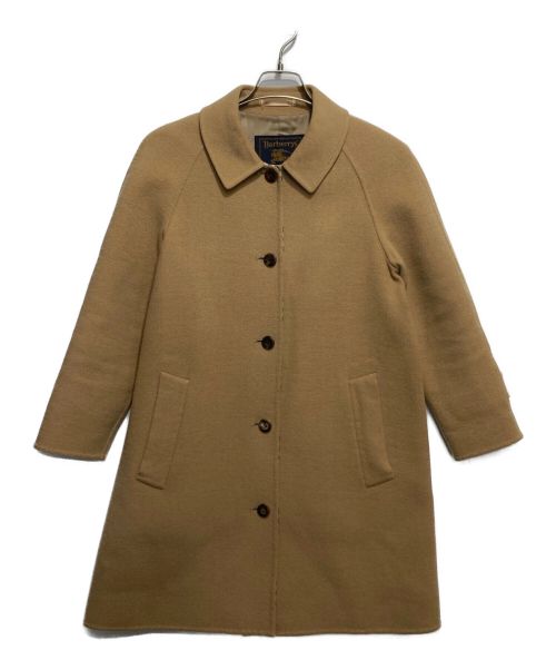 Burberry's（バーバリーズ）Burberry's (バーバリーズ) 裏ノヴァチェックカシミヤ混コート ブラウン サイズ:9の古着・服飾アイテム