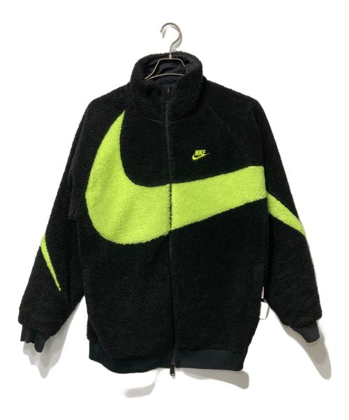 NIKE（ナイキ）NIKE (ナイキ) ボア フリース ジャケット ブラック サイズ:Lの古着・服飾アイテム