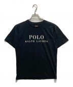 POLO RALPH LAURENポロ・ラルフローレン）の古着「ロゴＴシャツ」｜ブラック