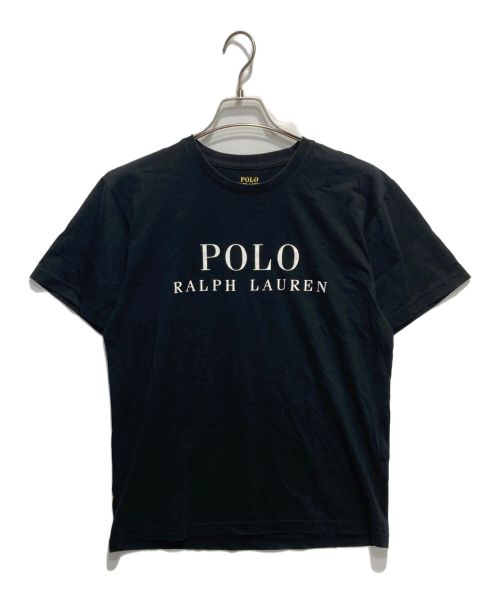 POLO RALPH LAUREN（ポロ・ラルフローレン）POLO RALPH LAUREN (ポロ・ラルフローレン) ロゴＴシャツ ブラック サイズ:Lの古着・服飾アイテム