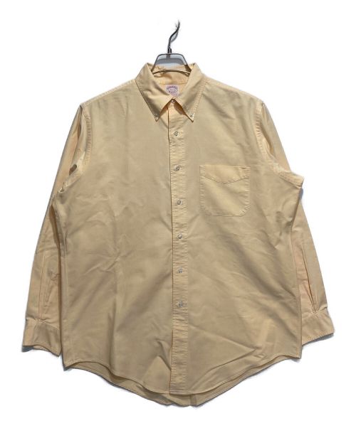 BROOKS BROTHERS（ブルックスブラザーズ）BROOKS BROTHERS (ブルックスブラザーズ) ボタンダウンシャツ イエロー サイズ:15 1/2の古着・服飾アイテム