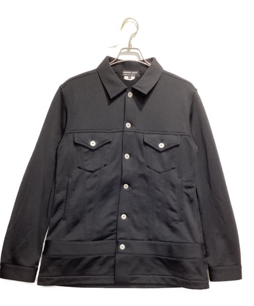 COMME des GARCONS HOMME DEUX（コムデギャルソン オム ドゥ）COMME des GARCONS HOMME DEUX (コムデギャルソン オム ドゥ) エステル綿裏 ブルゾン ブラック サイズ:Mの古着・服飾アイテム