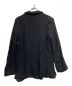 COMME des GARCONS HOMME DEUX (コムデギャルソン オム ドゥ) ウール縮絨ストライプジャケット ブラック サイズ:M：48000円