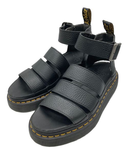 Dr.Martens（ドクターマーチン）Dr.Martens (ドクターマーチン) CLARISSA II QUAD サンダル ブラック サイズ:UK 5の古着・服飾アイテム