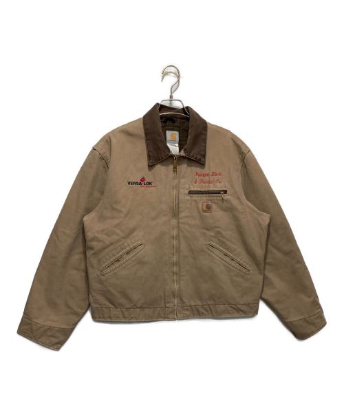 CarHartt（カーハート）CarHartt (カーハート) デトロイトジャケット ブラウン サイズ:Lの古着・服飾アイテム