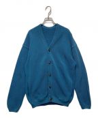 crepusculeクレプスキュール）の古着「MOSS STITCH CARDIGAN」｜ブルー