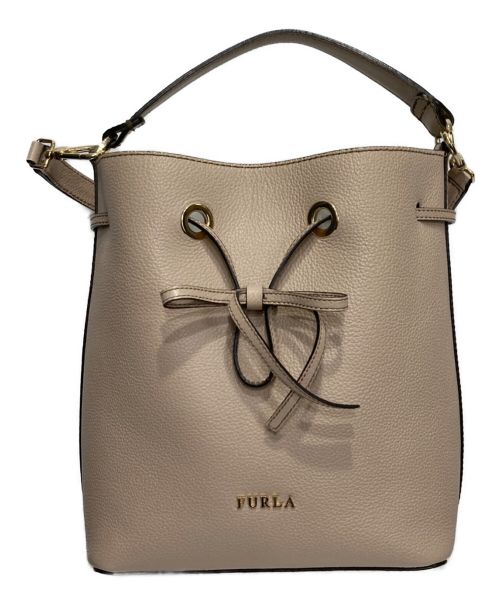 FURLA（フルラ）FURLA (フルラ) 2WAYショルダーバッグ ベージュの古着・服飾アイテム