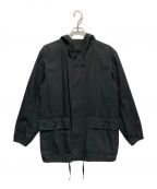 MARGARET HOWELLマーガレットハウエル）の古着「WATER REPELLENT LIGHT COTTON POPLINジャケット」｜ブラック