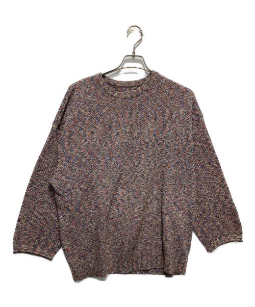 crepuscule（クレプスキュール）crepuscule (クレプスキュール) multicolor moss stitchニット レッド サイズ:２の古着・服飾アイテム