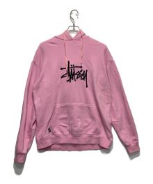 stussy（ステューシー）の古着「プルオーバーパーカー」｜ピンク