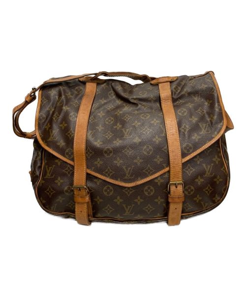 LOUIS VUITTON（ルイ ヴィトン）LOUIS VUITTON (ルイ ヴィトン) ショルダーバッグソミュール43 ブラウン サイズ:-の古着・服飾アイテム