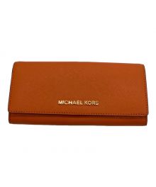 MICHAEL KORS（マイケルコース）の古着「長財布」｜オレンジ