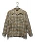 PENDLETON（ペンドルトン）の古着「ウールチェックシャツ」｜ベージュ×ブルー