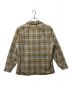 PENDLETON (ペンドルトン) ウールチェックシャツ ベージュ×ブルー サイズ:L：7000円