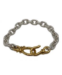 Fauvirme（フォーヴィレイム）の古着「Fern Chain Bracelet」｜シルバー×ゴールド