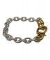 Fauvirme (フォーヴィレイム) Fern Chain Bracelet シルバー×ゴールド：20000円