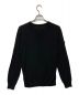 BRIEFING (ブリーフィング) MS SILK CASHMRE CREW NECK KNIT ブラック サイズ:Ｍ 未使用品：16000円