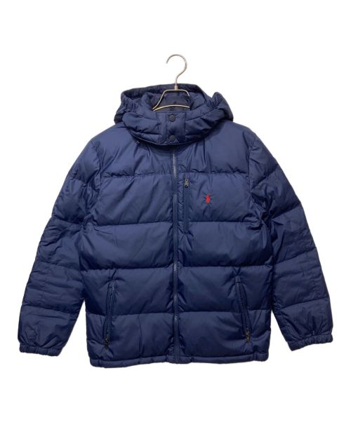 POLO RALPH LAUREN（ポロ・ラルフローレン）POLO RALPH LAUREN (ポロ・ラルフローレン) ダウンジャケット ネイビー サイズ:XL(18-20)の古着・服飾アイテム