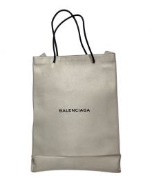 BALENCIAGA（バレンシアガ）の古着「ノースサウス ショッピングバッグ」｜ホワイト