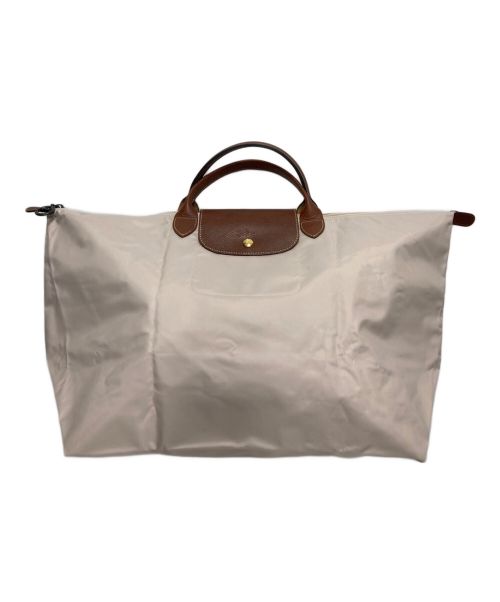 LONGCHAMP（ロンシャン）LONGCHAMP (ロンシャン) ルプリアージュトートバッグ ベージュの古着・服飾アイテム