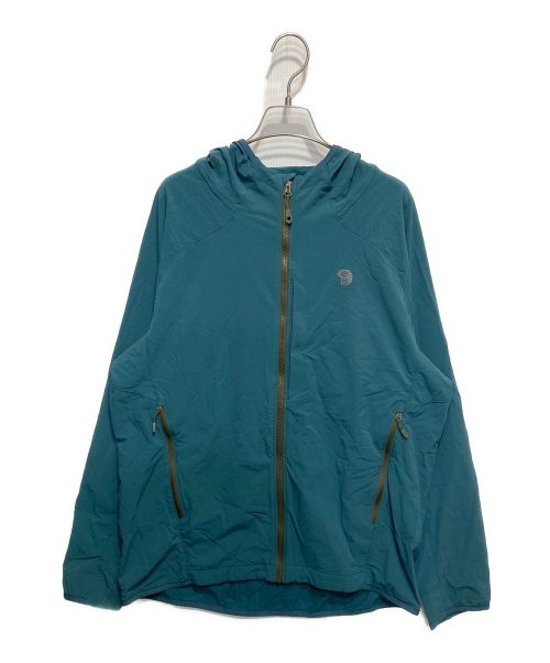 MOUNTAIN HARD WEAR（マウンテンハードウェア）MOUNTAIN HARD WEAR (マウンテンハードウェア) チョックストンフーディー ブルー サイズ:Lの古着・服飾アイテム