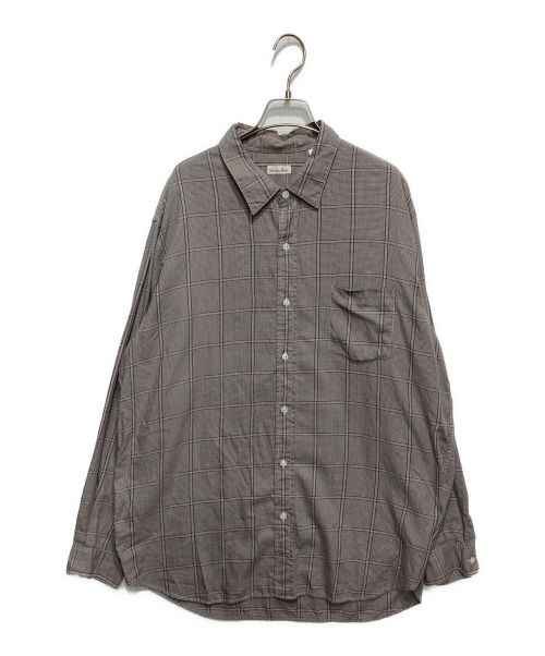 STEVEN ALAN（スティーブンアラン）STEVEN ALAN (スティーブンアラン) チェックシャツ グレー サイズ:XLの古着・服飾アイテム