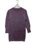 STEVEN ALAN (スティーブンアラン) CAMEL WOOL MELANGE TURTLE NECK KNIT パープル サイズ:-：7000円