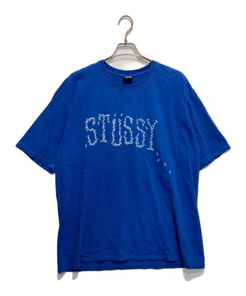 stussy（ステューシー）stussy (ステューシー) ants SS tee ブルー サイズ:XLの古着・服飾アイテム