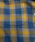 中古・古着 kentfield (ケントフィールド) [古着]オールドチェックオープンカラーシャツ ブルー×イエロー サイズ:L：6000円