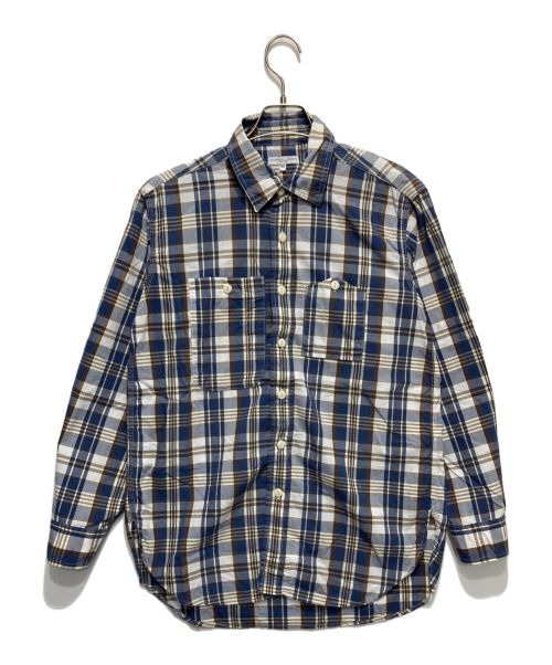 Engineered Garments（エンジニアド ガーメンツ）Engineered Garments (エンジニアド ガーメンツ) チェックシャツ ブルー サイズ:XSの古着・服飾アイテム