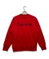 SUPREME (シュプリーム) SLAYER (スレイヤー) クルーネックスウェット レッド サイズ:Ｍ：11000円