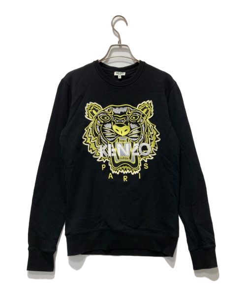 KENZO（ケンゾー）KENZO (ケンゾー) タイガー刺繍スウェット ブラック サイズ:XSの古着・服飾アイテム