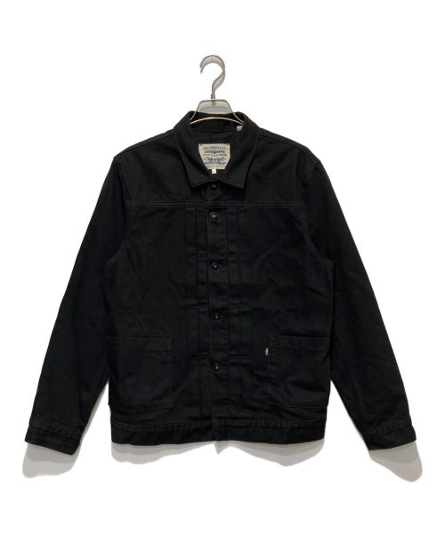 LEVI'S MADE&CRAFTED（リーバイスメイドクラフテッド）LEVI'S MADE&CRAFTED (リーバイスメイドクラフテッド) トラッカーデニムジャケット ブラック サイズ:Lの古着・服飾アイテム