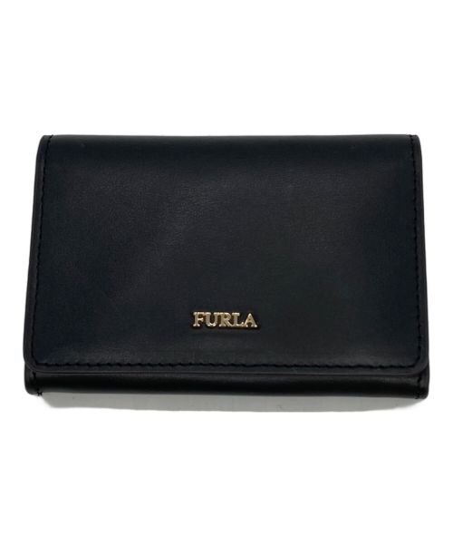 FURLA（フルラ）FURLA (フルラ) レザーカードケース ブラック サイズ:-の古着・服飾アイテム