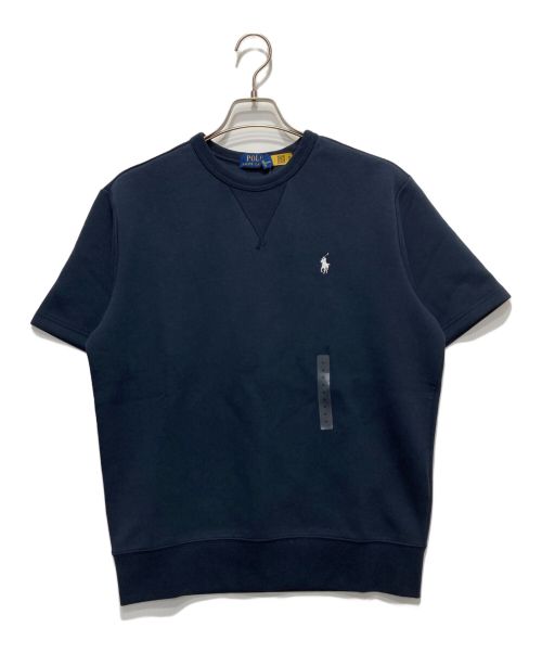 POLO RALPH LAUREN（ポロ・ラルフローレン）POLO RALPH LAUREN (ポロ・ラルフローレン) 半袖スウェット ネイビー サイズ:Ｍ 未使用品の古着・服飾アイテム