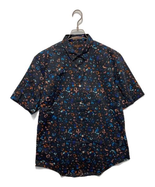 Paul Smith COLLECTION（ポールスミス コレクション）Paul Smith COLLECTION (ポールスミス コレクション) ディッツィーフローラルプリント シャツ ブラック サイズ:Ⅿ 未使用品の古着・服飾アイテム