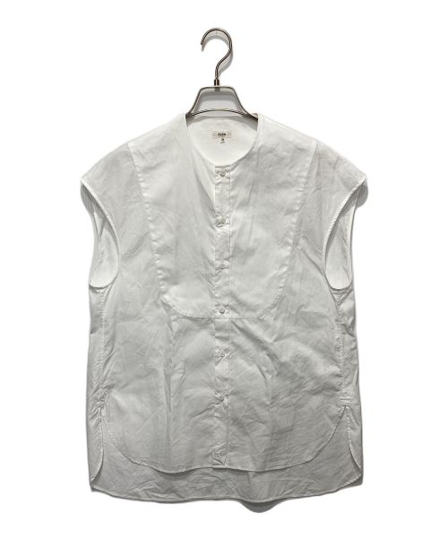 SCYE（サイ）SCYE (サイ) ノースリーブシャツ ホワイト サイズ:38の古着・服飾アイテム