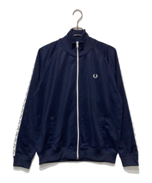 FRED PERRY（フレッドペリー）FRED PERRY (フレッドペリー) テープトラックジャケット ネイビー サイズ:XLの古着・服飾アイテム