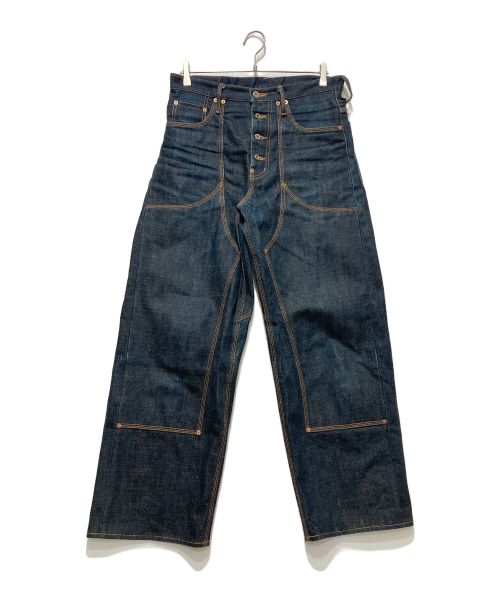 SUGARHILL（シュガーヒル）SUGARHILL (シュガーヒル) Classic Double Knee Denim Pants インディゴ サイズ:32の古着・服飾アイテム