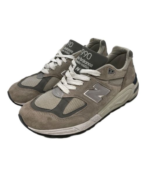 NEW BALANCE（ニューバランス）NEW BALANCE (ニューバランス) 990v2ローカットスニーカー グレー サイズ:27ｃｍの古着・服飾アイテム