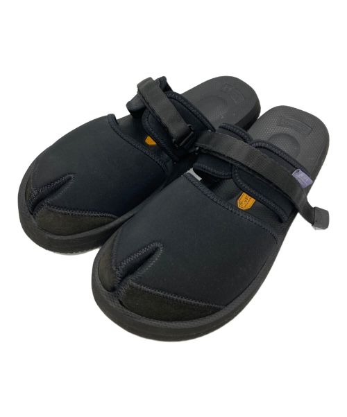 suicoke（スイコック）suicoke (スイコック) NEPENTHES (ネペンテス) 足袋サンダル ブラック サイズ:27の古着・服飾アイテム