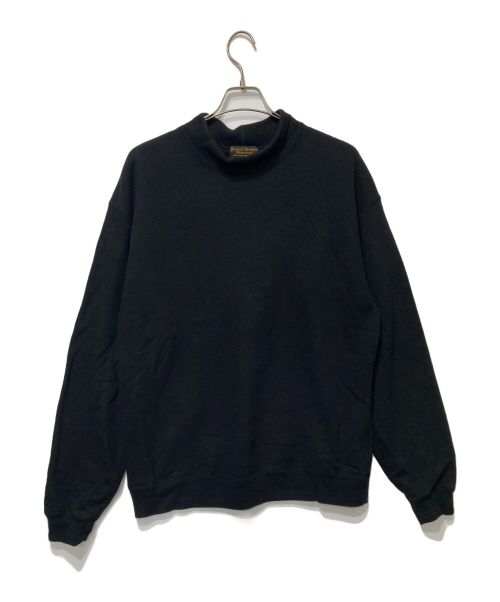 JOURNAL STANDARD HOMESTEAD（ジャーナルスタンダード ホームステッド）JOURNAL STANDARD HOMESTEAD (ジャーナルスタンダード ホームステッド) FRENCH TERRY MOCK NECK SWEAT ブラック サイズ:Lの古着・服飾アイテム