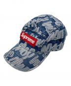 SUPREMEシュプリーム）の古着「デニムキャンプキャップ」｜インディゴ