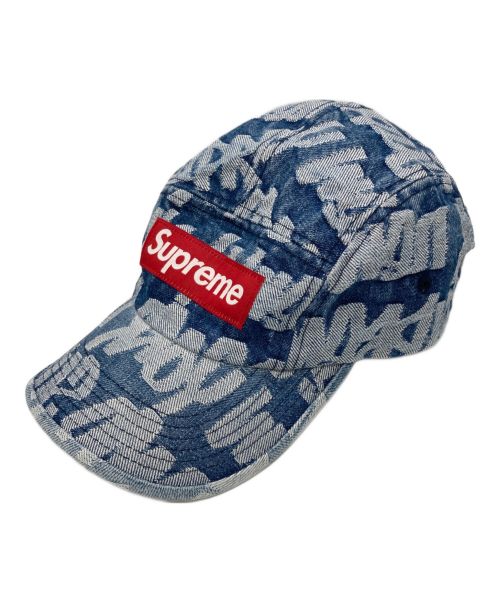 SUPREME（シュプリーム）SUPREME (シュプリーム) デニムキャンプキャップ インディゴの古着・服飾アイテム