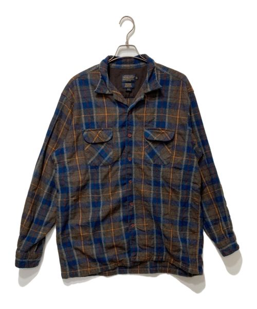 PENDLETON（ペンドルトン）PENDLETON (ペンドルトン) チェックシャツ ブラウン サイズ:XXLの古着・服飾アイテム