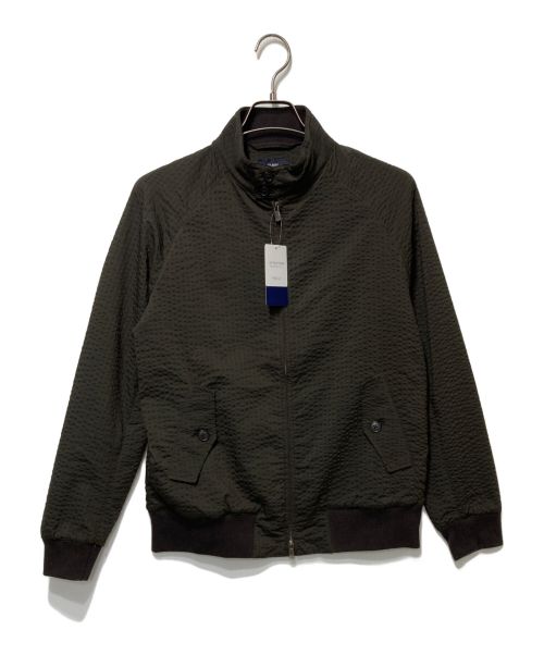 SHIPS（シップス）SHIPS (シップス) COOLMAX(R) シアサッカー ドッグイヤー リブブルゾン グリーン サイズ:Ｍ 未使用品の古着・服飾アイテム